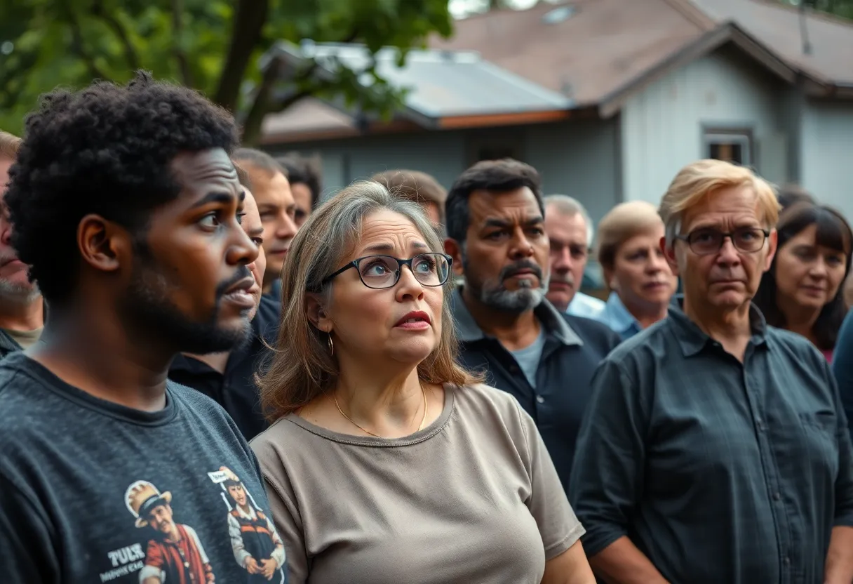 Residents of Calhoun Falls showing concern over recent allegations.