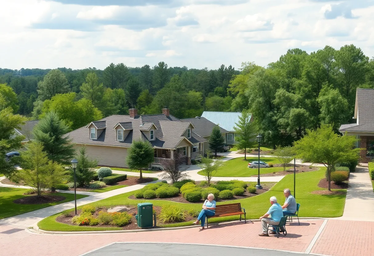 Scenic view of South Carolina highlighting affordable living options.