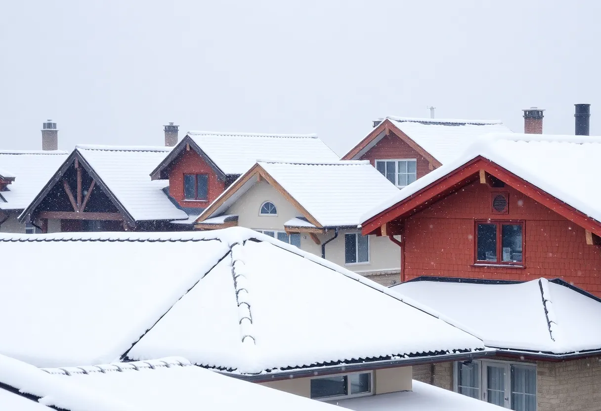 Different roof designs suitable for snow load management during heavy snowfall