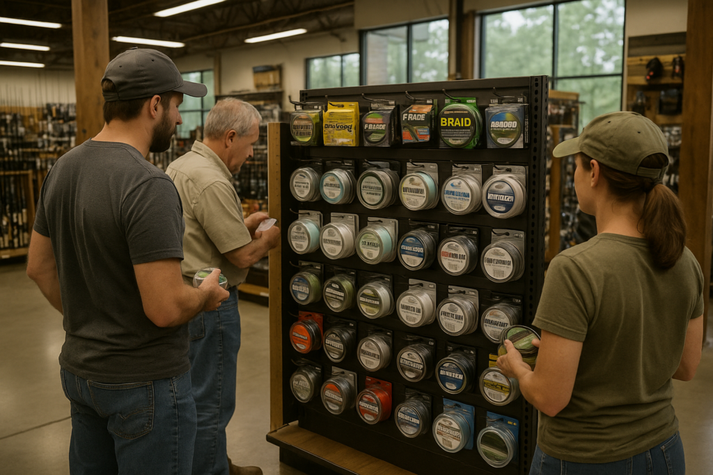 Choosing the Right Fishing Line in Greenwood: Braided, Fluorocarbon, or Monofilament?