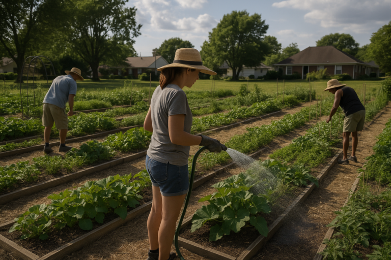 Gardening Tips for the Heat Wave in Greenwood