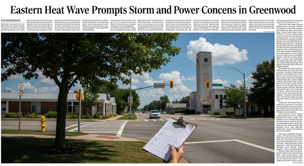 Eastern Heat Wave Prompts Storm and Power Concerns in Greenwood