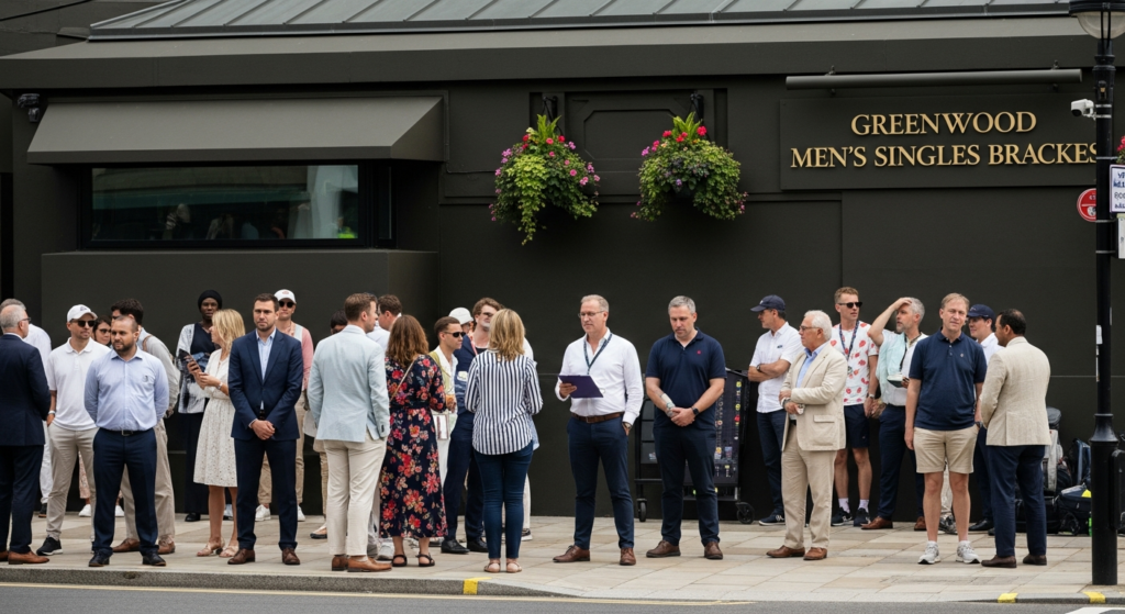 Greenwood Tennis Fans Follow Wimbledon Men’s Singles Bracket