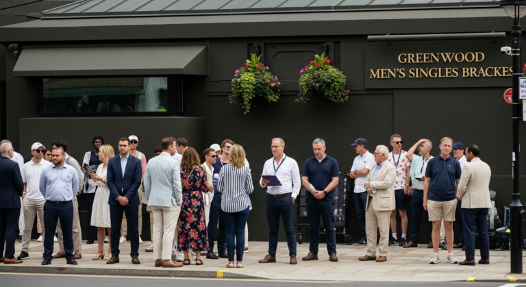 Greenwood Tennis Fans Follow Wimbledon Men’s Singles Bracket