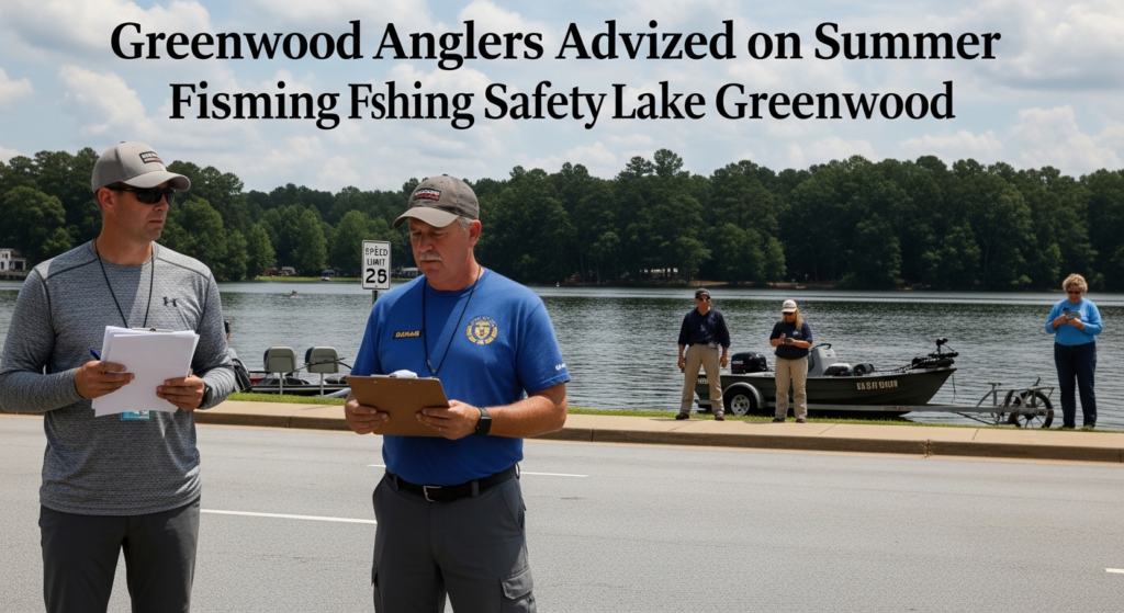 Greenwood Anglers Advised on Summer Fishing Safety